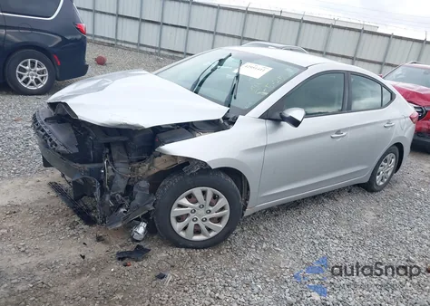 2017 Hyundai Elantra Se из США, поврежденный, VIN 5NPD74LF8HH184090